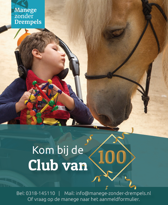 Club van 100 flyer Club van 100 flyer